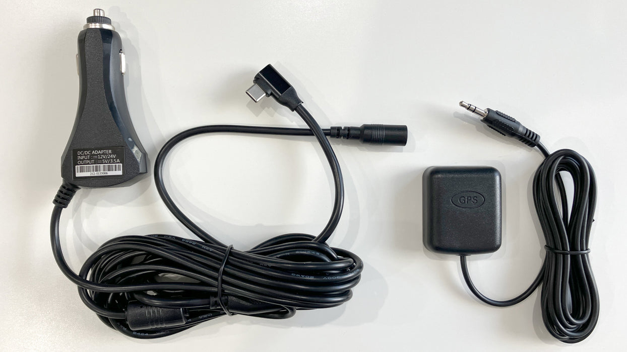 GPS受信機+二股シガーソケット電源ケーブル MRC-2024用